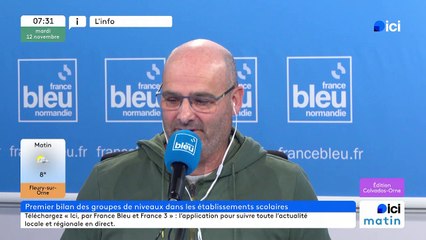 Yvan Igouf, co secrétaire SNES FSU dans le Calvados