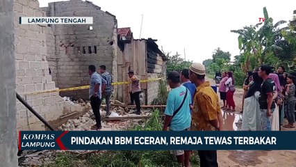 Pindahkan Bbm Eceran, Seorang Remaja Tewas Terbakar!