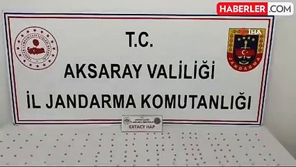 Aksaray'da Uyuşturucu Hap Operasyonu: 1 Kişi Tutuklandı