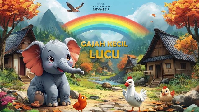 Lagu Anak Indonesia - Gajah Kecil Lucu