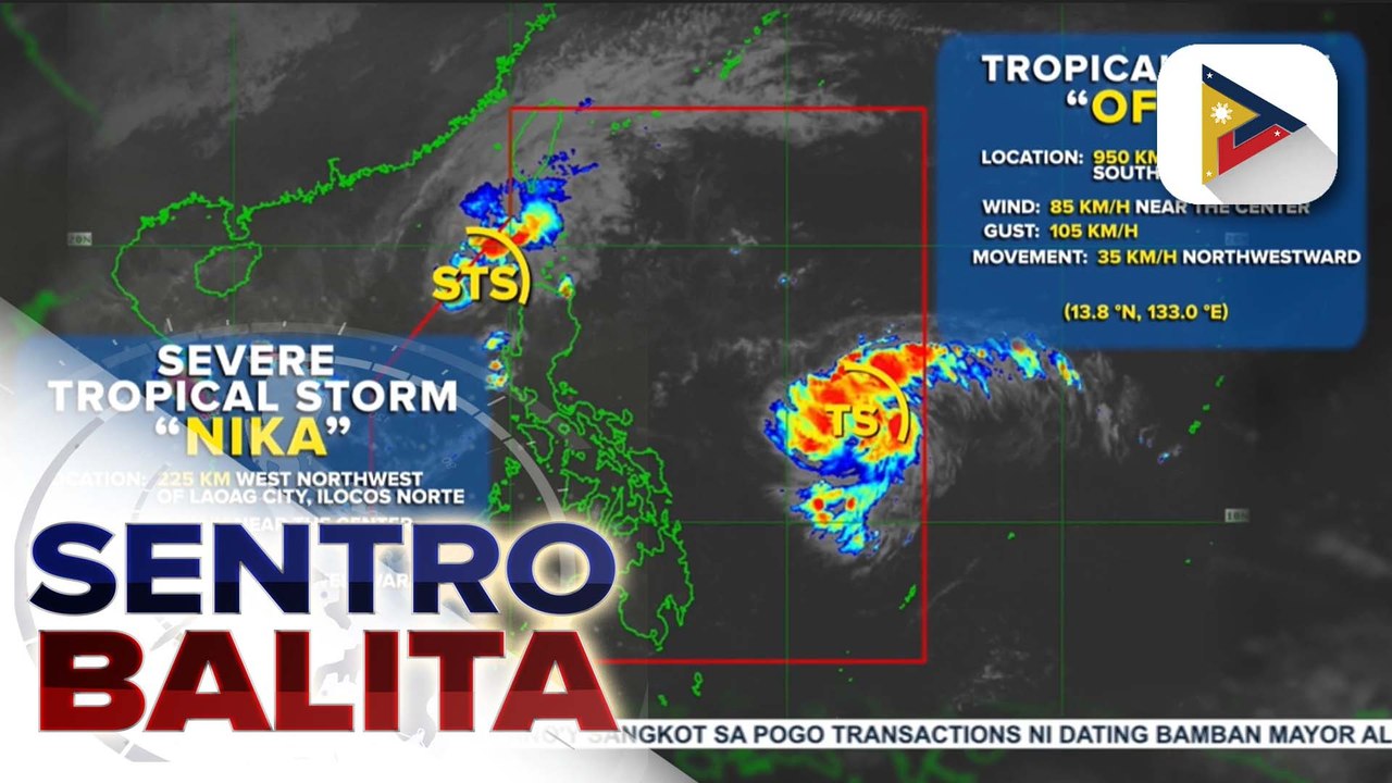 Update ng PAGASA sa tatlong bagyo na binabantayan sa loob at labas ng PAR