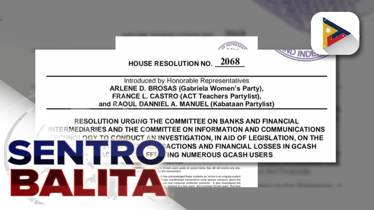 Naging aberya sa GCash, pinaiimbestigahan na sa Kamara; BSP, mahigpit na din na nakatutok sa isyu