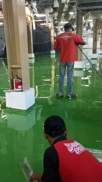 Jasa Epoxy Lantai untuk Gudang dengan Sifat Anti-Slip
