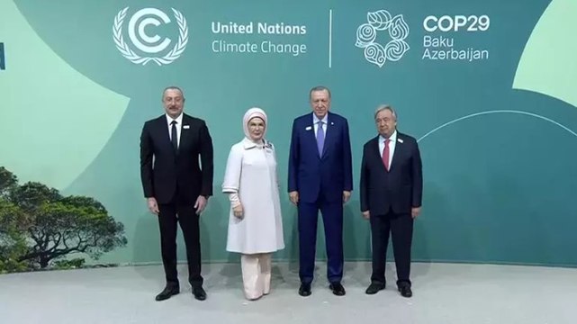 Cumhurbaşkanı Erdoğan, ‘Birleşmiş Milletler COP29 Dünya Liderleri İklim Zirvesi’ne katıldı