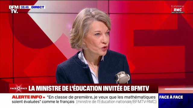 Rémunérations des salaires: la ministre de l'Éducation nationale affirme qu'elles ont été revues largement