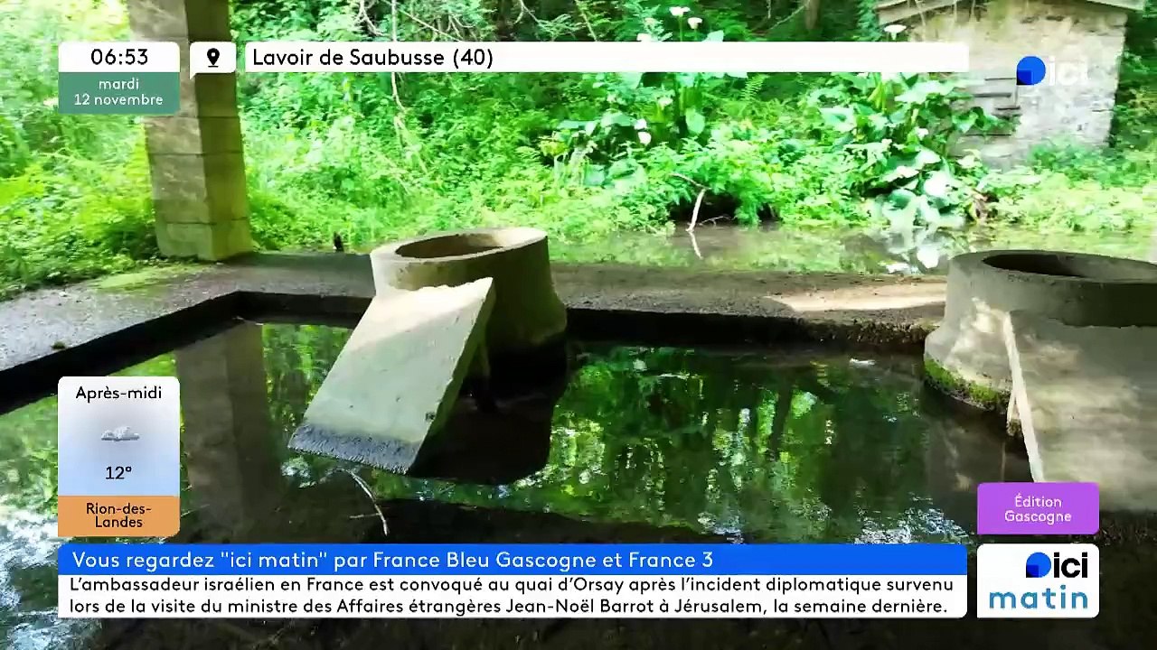 12/11/2024 - ICI Matin France Bleu Gascogne en vidéo