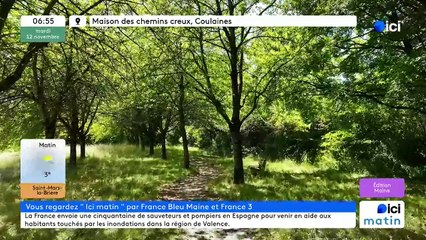 12/11/2024 - ICI Matin France Bleu Maine en vidéo