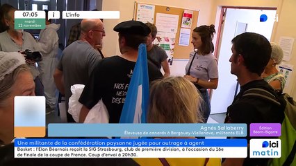 12/11/2024 - ICI Matin France Bleu Béarn Bigorre en vidéo