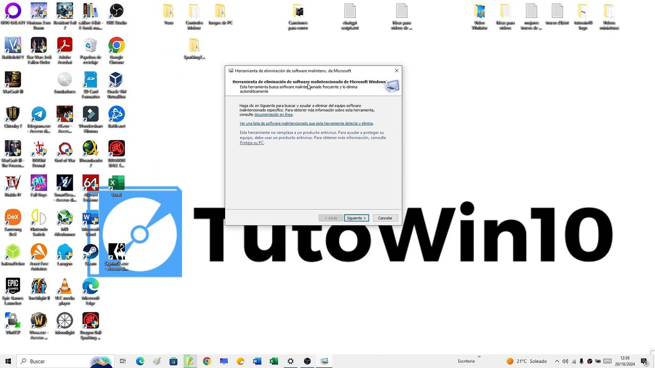🦠💻❌ Como SABER si hay VIRUS en mi PC WINDOWS 10 y 11 con ANTIVIRUS MRT 2024