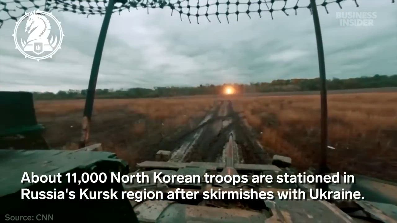 Graban lo que ocurre en el corazón de la primera batalla entre Ucrania y los soldados norcoreanos en Rusia