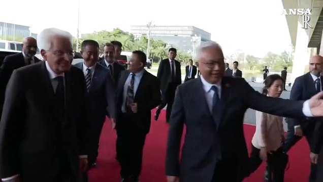 Mattarella: Una visita nel segno dell'amicizia e della collaborazione Italia-Cina