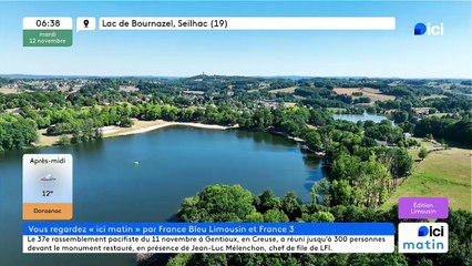 12/11/2024 - ICI Matin France Bleu Limousin en vidéo
