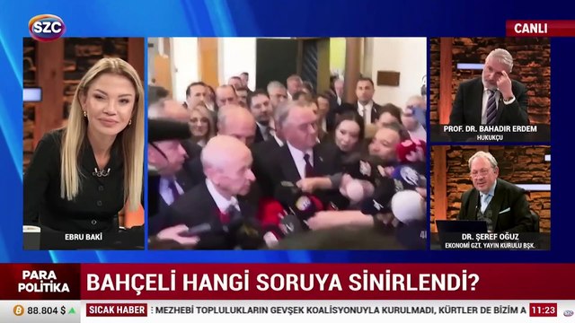 Bahçeli kendisine soru soran gazeteciyi böyle azarladı: 'Mesleği bırak'