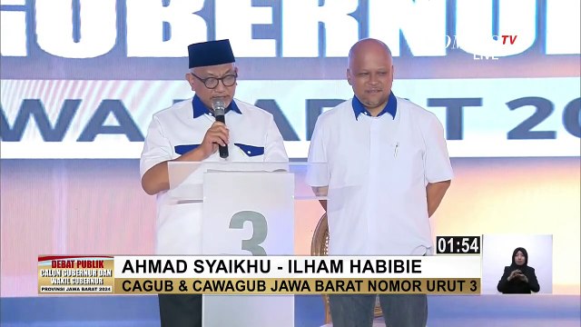 Ilham Habibie Pakai 2 Jam Tangan Saat Debat Pilkada Jabar, Ini Makna di Baliknya