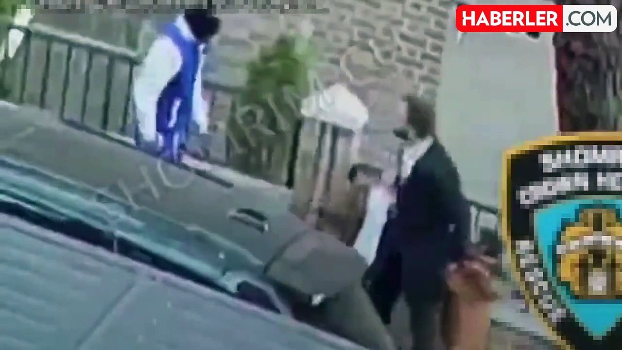 Maskeli adam, gündüz vakti 6 yaşındaki çocuğu babasının kollarından kaçırmaya çalıştı