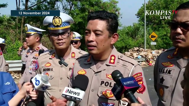 Polisi Ungkap Kondisi Terkini Sopir Truk hingga Gelar Olah TKP Kecelakaan Beruntun di Tol Cipularang
