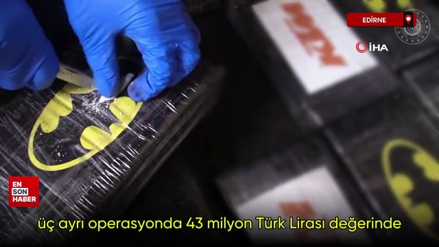 Edirne'de Hamzabeyli Sınır Kapısı'nda 17 kilogram kokain yakalandı