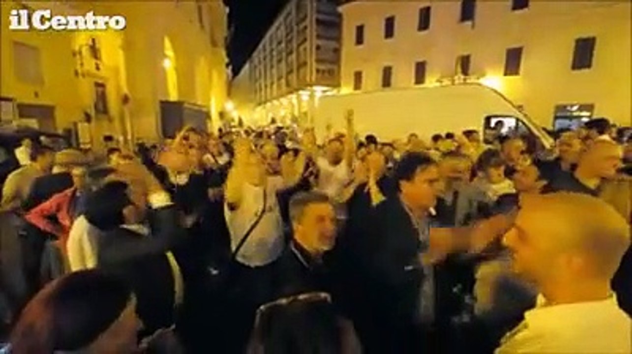 Chieti, cori da stadio per Di Primio