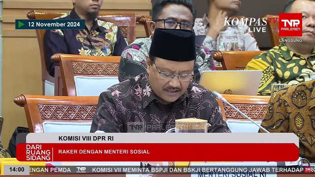 Mensos Gus Ipul Kutip Pidato Presiden Prabowo hingga Singgung Bansos saat Rapat di Komisi VIII DPR