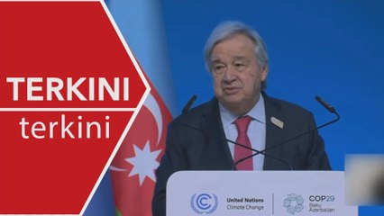 [TERKINI] COP29: Perubahan iklim, pembiayaan kewangan dimudahkan