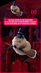 SIMONE : Quand un relou me demande si je me déguise en infirmière coquine ou en sorcière sexy pour Halloween