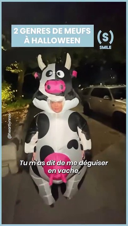 SIMONE - SMILE  : 2 genres de meufs à Halloween