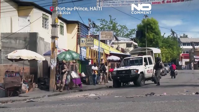 No Comment : des heurts et des incendies dans la capitale haïtienne Port-au Prince