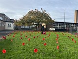 Victoria Primary School in Carrickfergus holds Act of Remembrance