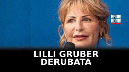 Lilli Gruber derubata a Villa Borghese mentre fa jogging