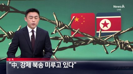 [단독]“中, 탈북자 강제 북송 미루고 있다”