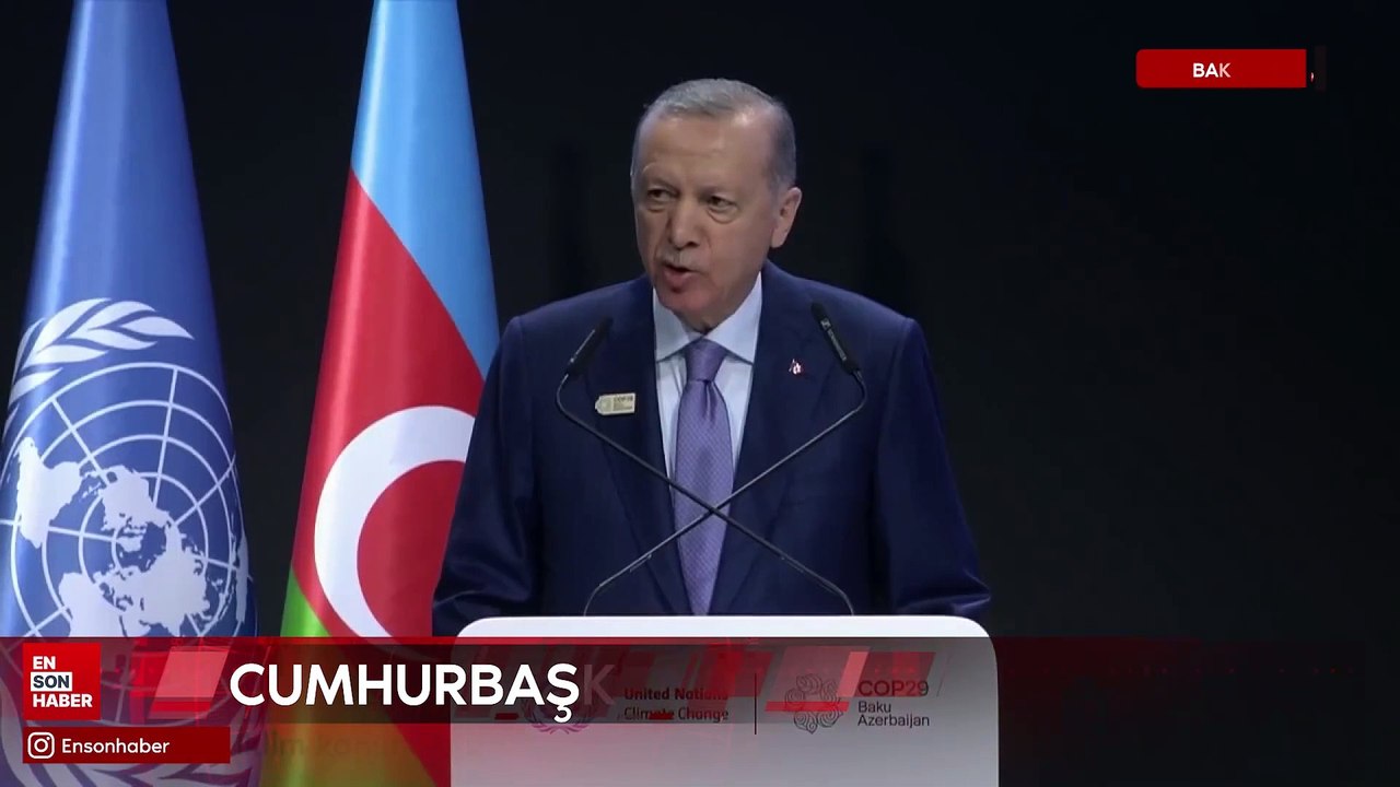 Cumhurbaşkanı Erdoğan: İklim kanunumuzu Meclis'e sunacağız