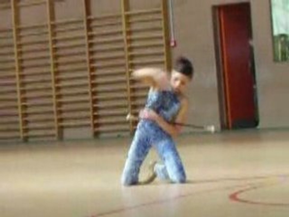 Sarah Hedjal ( twirling baton )