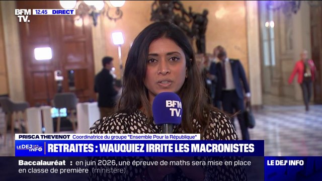 "Une double mauvaise nouvelle": Prisca Thévenot réagit à la revalorisation des retraites annoncée par Laurent Wauquiez