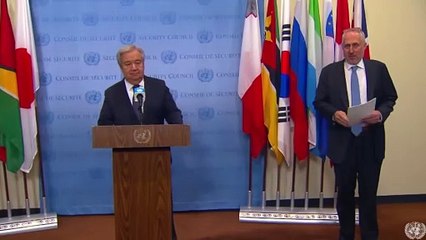Guterres pide que "los que contaminen paguen" desde Cumbre del Clima