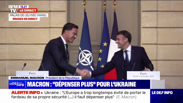 Défense européenne: C'est une alliance forte que nous voulons, capable de dissuader nos ennemis , assure Emmanuel Macron