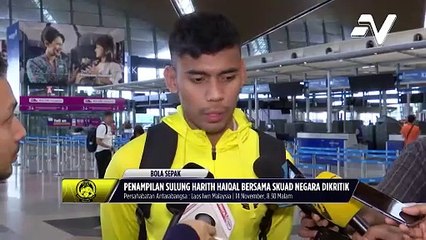 Harith Haikal tetap bermotivasi tinggi walaupun dikritik peminat kerana tiada keserasian dengan pasukan ketika menentang New Zealand