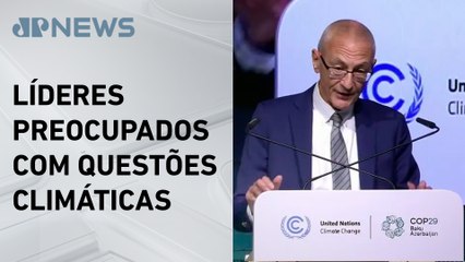 Enviado dos EUA à COP29 diz que trabalho ambiental “continua”, apesar de Trump
