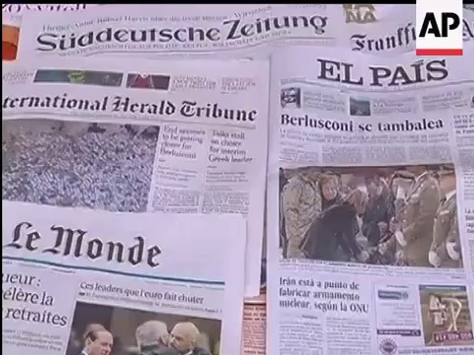 Silvio Berlusconi renuncia (2011)