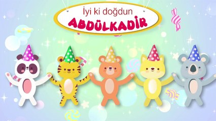 İyi ki doğdun ABDÜLKADİR - İsme Özel Doğum Günü Şarkısı (FULL VERSİYON)