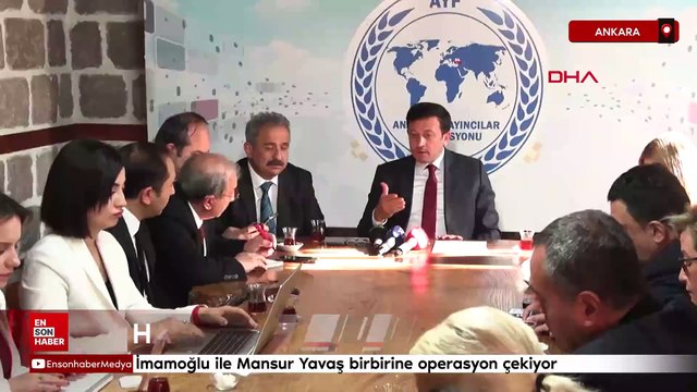 Hamza Dağ: İmamoğlu ile Mansur Yavaş birbirine operasyon çekiyor