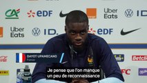 Bleus - Upamecano : “On manque un peu de reconnaissance envers Mbappé”