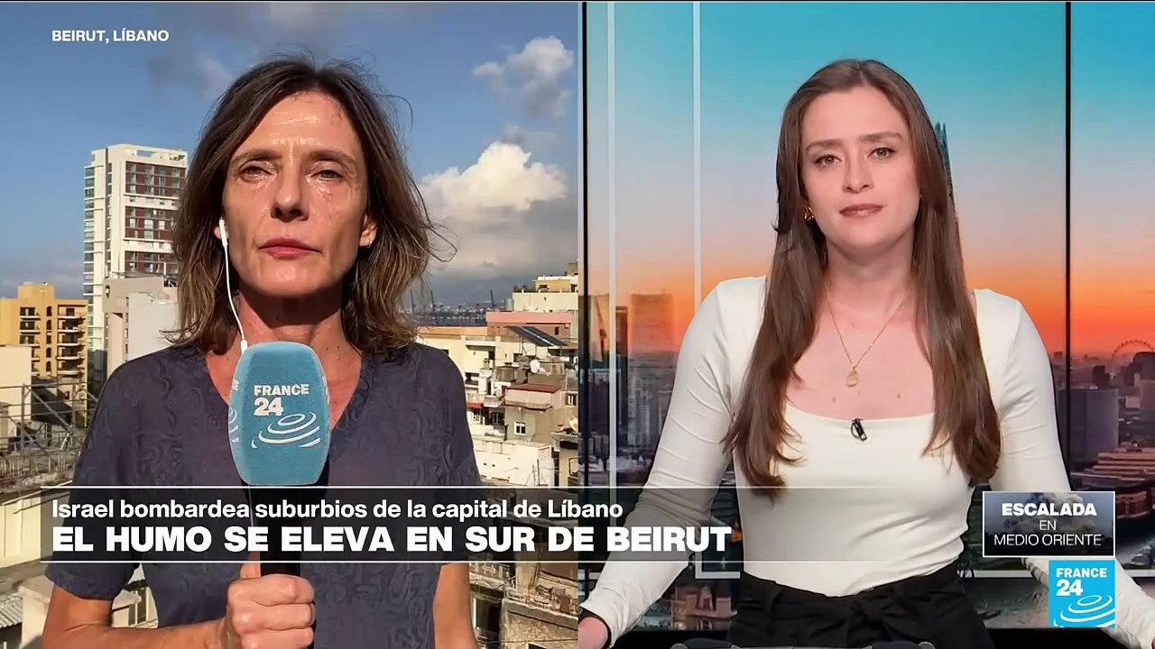 Informe desde Beirut: Israel lanza ataques intensos a suburbios del sur de la capital libanesa
