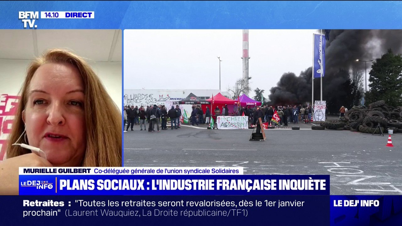 Crise sociale: "On est toujours obsédé par cette politique de l'offre", déplore Murielle Guilbert, codéléguée générale du syndicat Solidaires