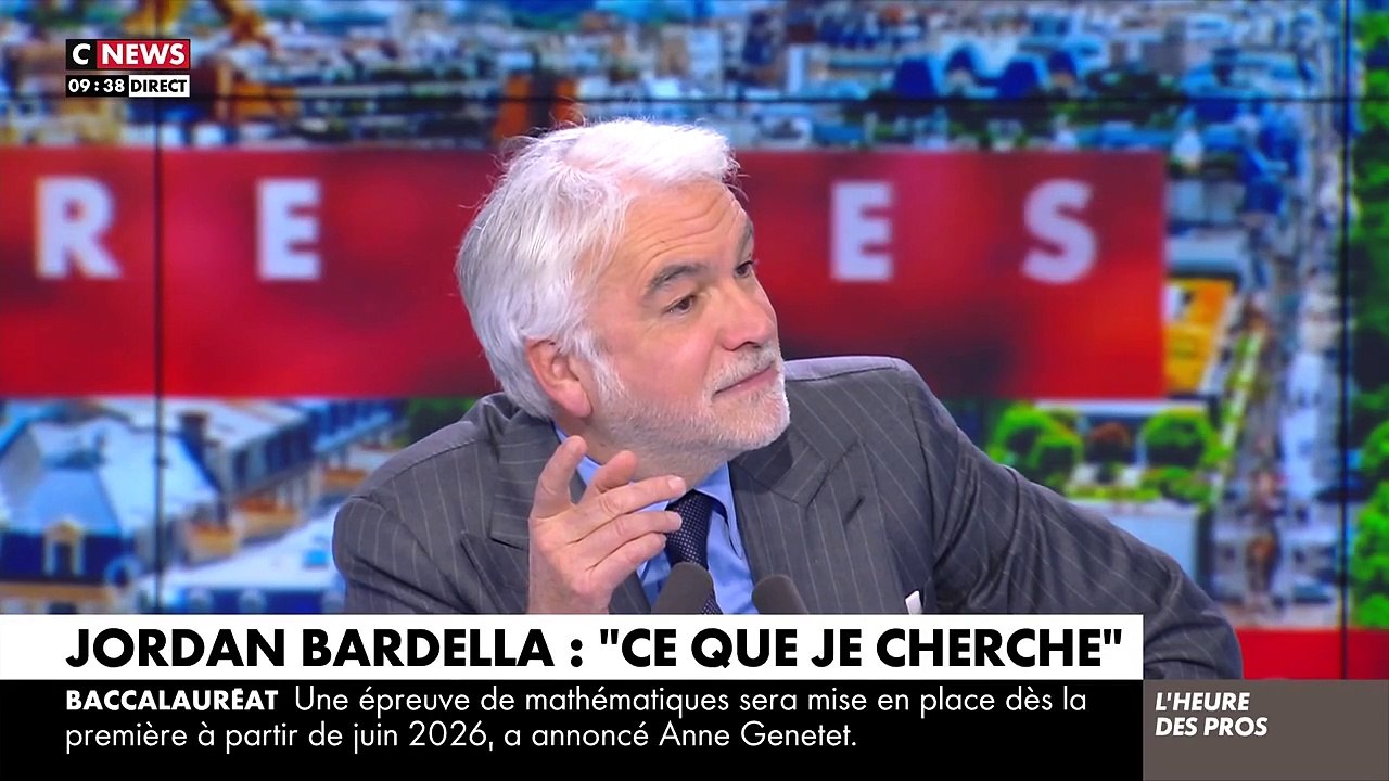 Jordan Bardella s'accroche avec Pascal Praud sur CNews.