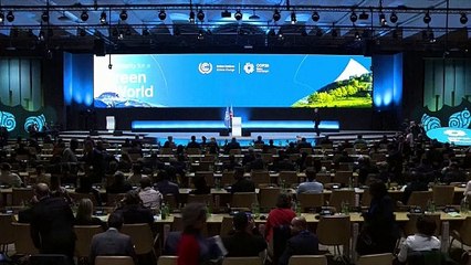 الرئيس الأذربيجاني يكرر في "كوب29" أن النفط والغاز "هبة من الله"