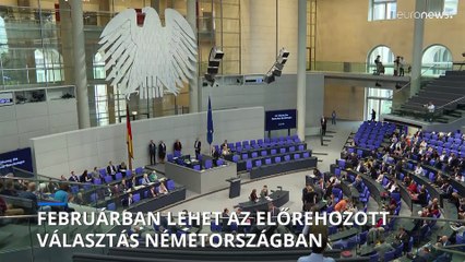 A Scholz-korszak vége: február 23-án tartják Németországban az előrehozott választásokat