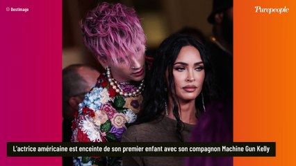 Megan Fox et Machine Gun Kelly bientôt parents : l'actrice enceinte se dévoile dans le plus simple appareil