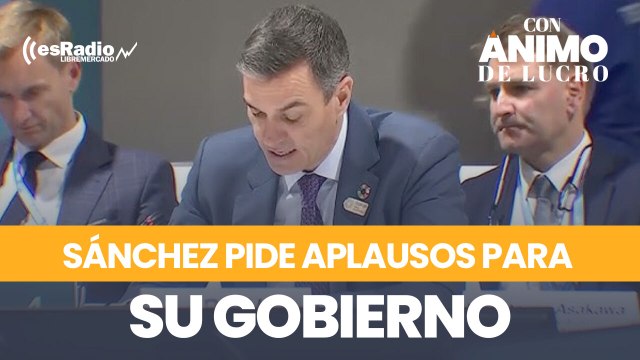 Sánchez pide aplausos para su Gobierno por lo bien que lo ha hecho en la DANA