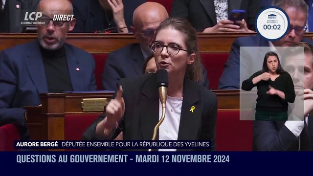 Incident à l'Assemblée Nationale lorsque le député LFI Sébastien Delogu s'en prend vivement à Aurore Bergé, en la qualifiant de grosse poubelle