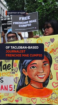 Journalists, activists demand Frenchie Mae Cumpio’s freedom as she takes the stand